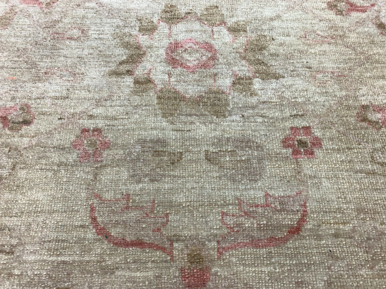 Afghan wool Ziegler rug 313x220 cm