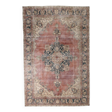 8x12 Red Blue Oriental Persian Rug, 238x357Cm SK 17799