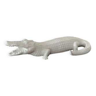 Stoneware crocodile