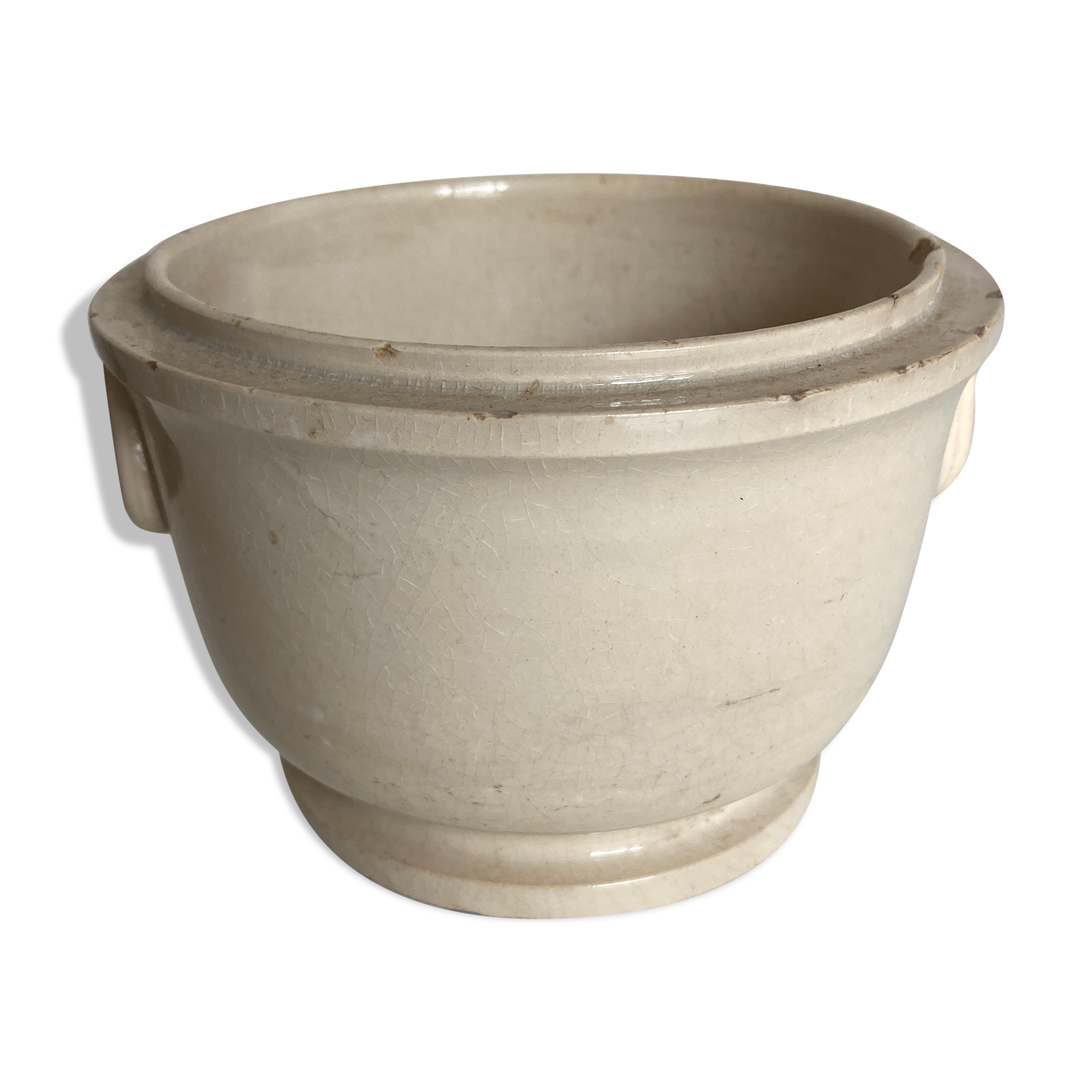 Pot de faïence directoire de digoin et sarreguemines néo classique 1860