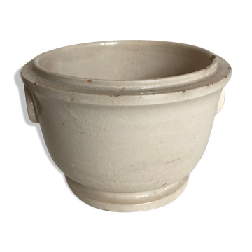 Pot de faïence directoire de digoin et sarreguemines néo classique 1860