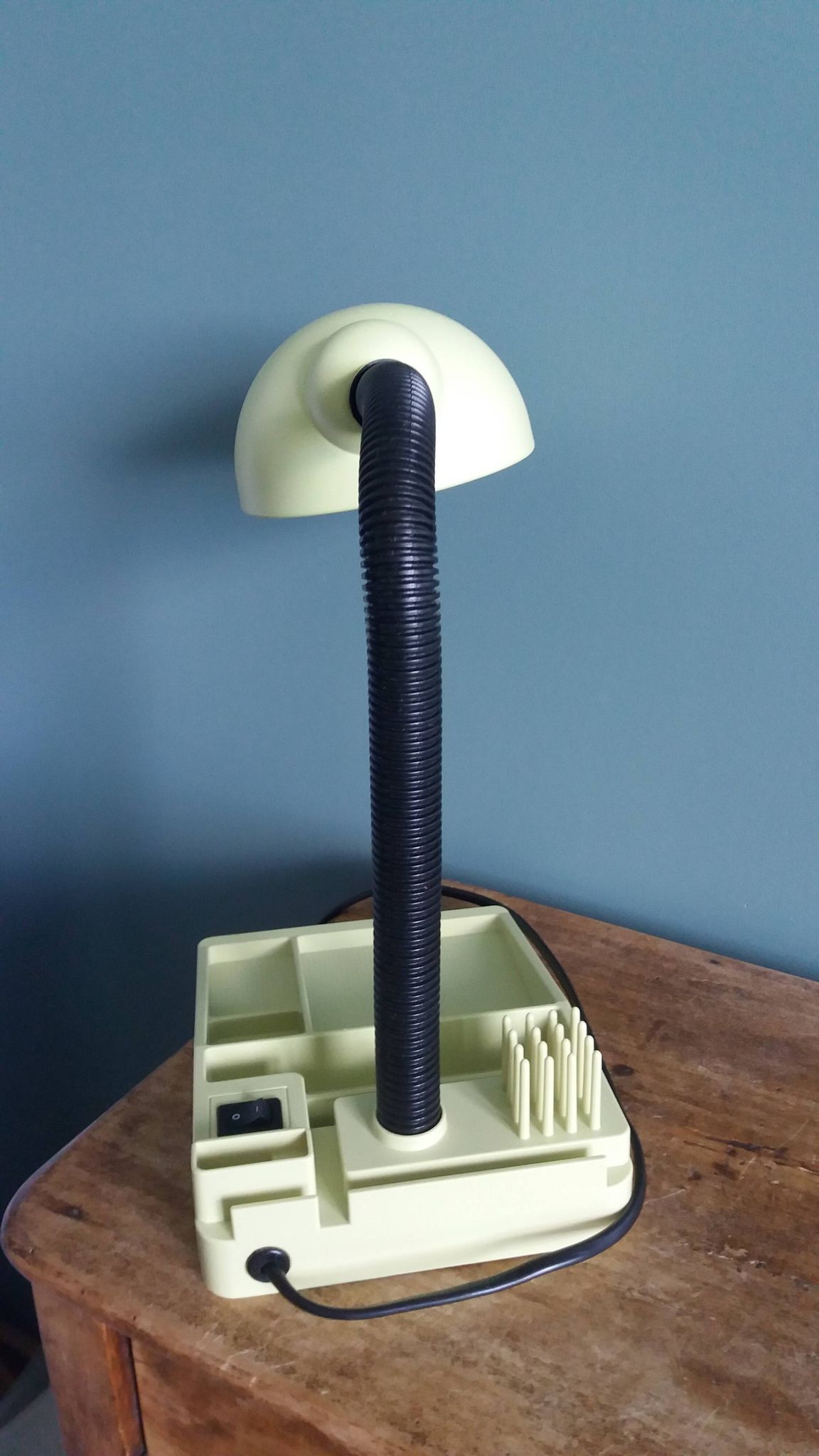 Codilem space age desk lamp in pale green