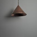 Cone shaped handmade pendant from Denmark, 1970s