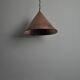 Cone shaped handmade pendant from Denmark, 1970s
