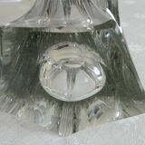 Vase design en cristal, années 70