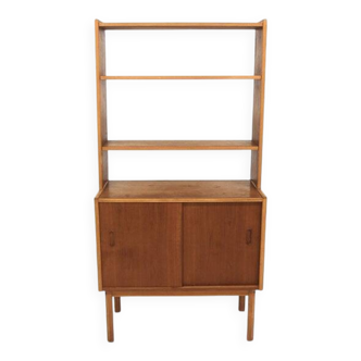 Bibliothèque scandinave en teck, Suède, 1960