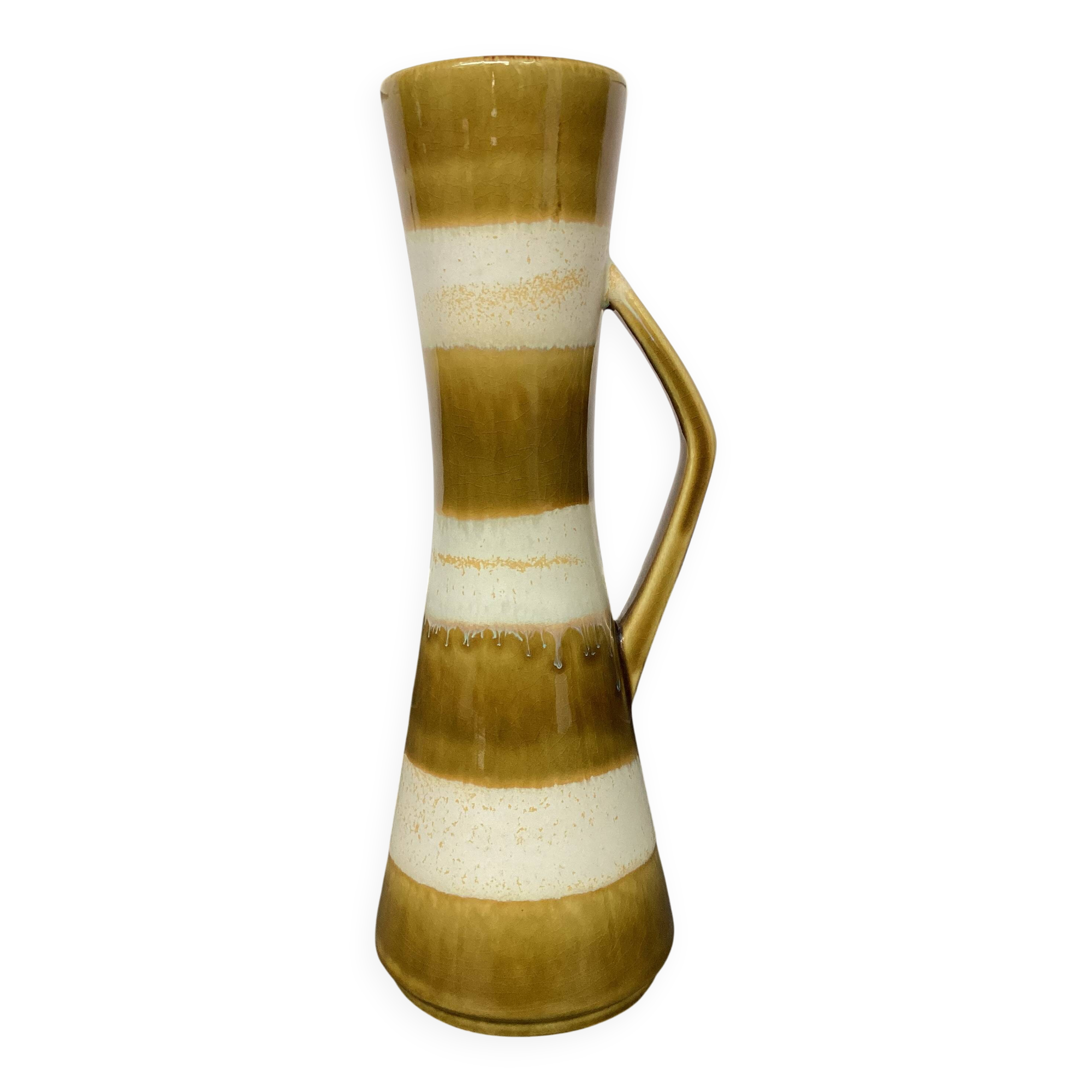 Bay West Germany vase, West German ceramics, 1960s-1970s