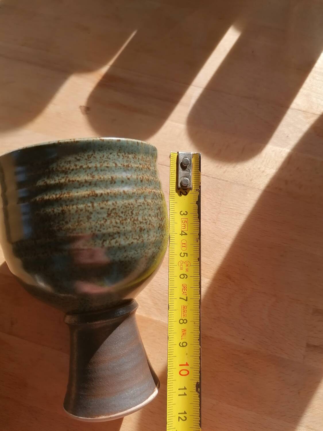 Original signed stoneware tumbler cups.