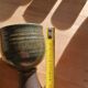 Original signed stoneware tumbler cups.
