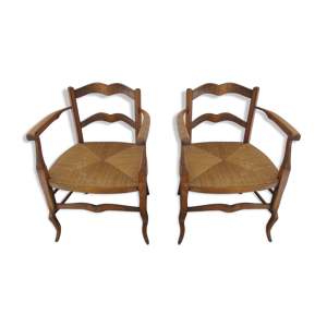 Deux chaises Louis-Philippe