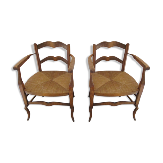 Two Louis-Philippe chairs