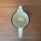 Mid-century hand-painted German décor, ceramic jug 507 with cups from Stützel & Sachs Aalen Keramik, 1960s, set of 5.