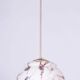 Mid-Century Modern Pendant Light in Brass by Kamenický Šenov, Czech, 1960s