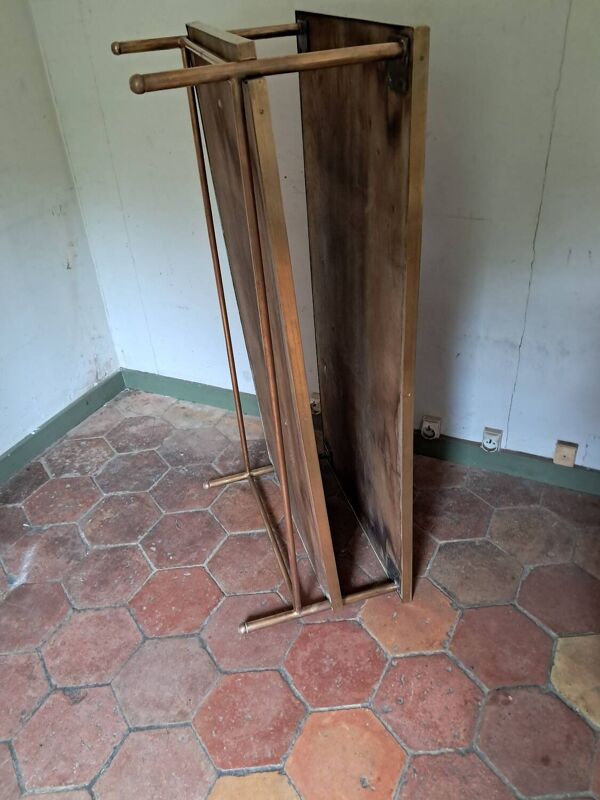 Table de salon formica et laiton