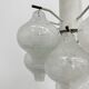 Mid-century Tulipan glass flushmount by Kalmar, Austria, 1960s