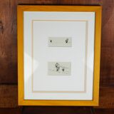 Minimalist composition Winnie the Pooh from book illustrations - E.H. Shepard - XXth