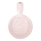 White striped bowl by Robert Picault, Vallauris