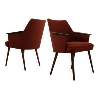 Vintage Shell Chairs, Poland, 1960’s, Set Of 2