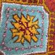 Mid-century Turkish Ushak carpet 144x82cm