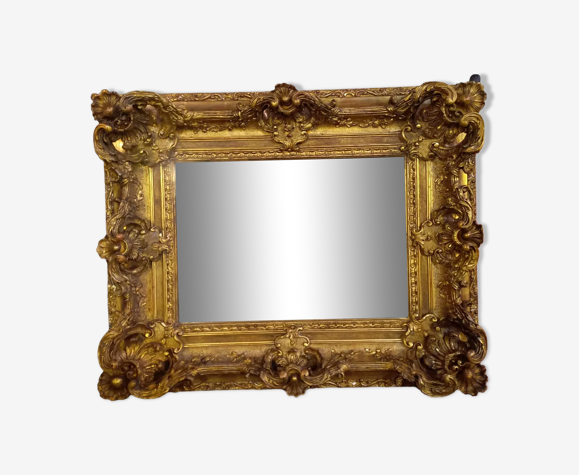 Miroir XIX style Louis XV 71 x 58cm