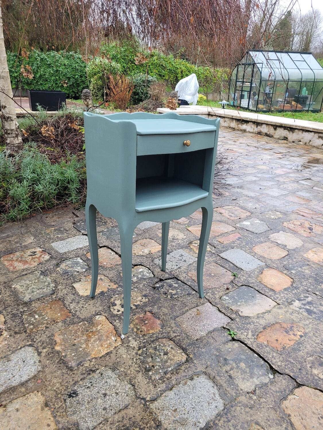 Louis XV style bedside table