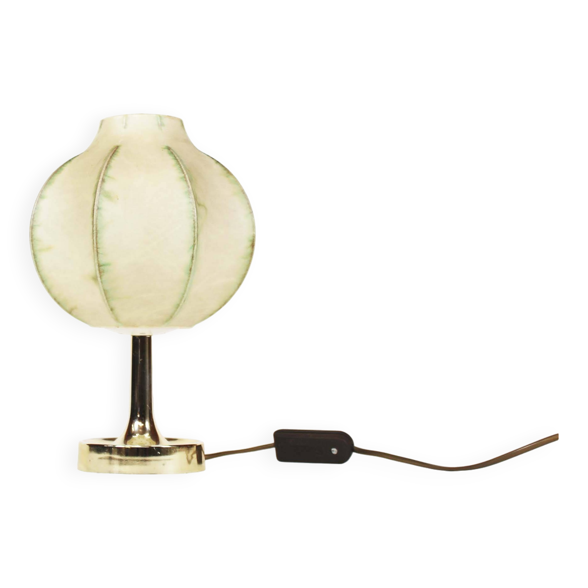 Cocoon Table Lamp – German ‘Cocoon’ Table or Desk Lamp by Goldkant Leuchten