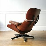 Rosewood lounge chair ensemble, Charles and Ray Eames, 1970