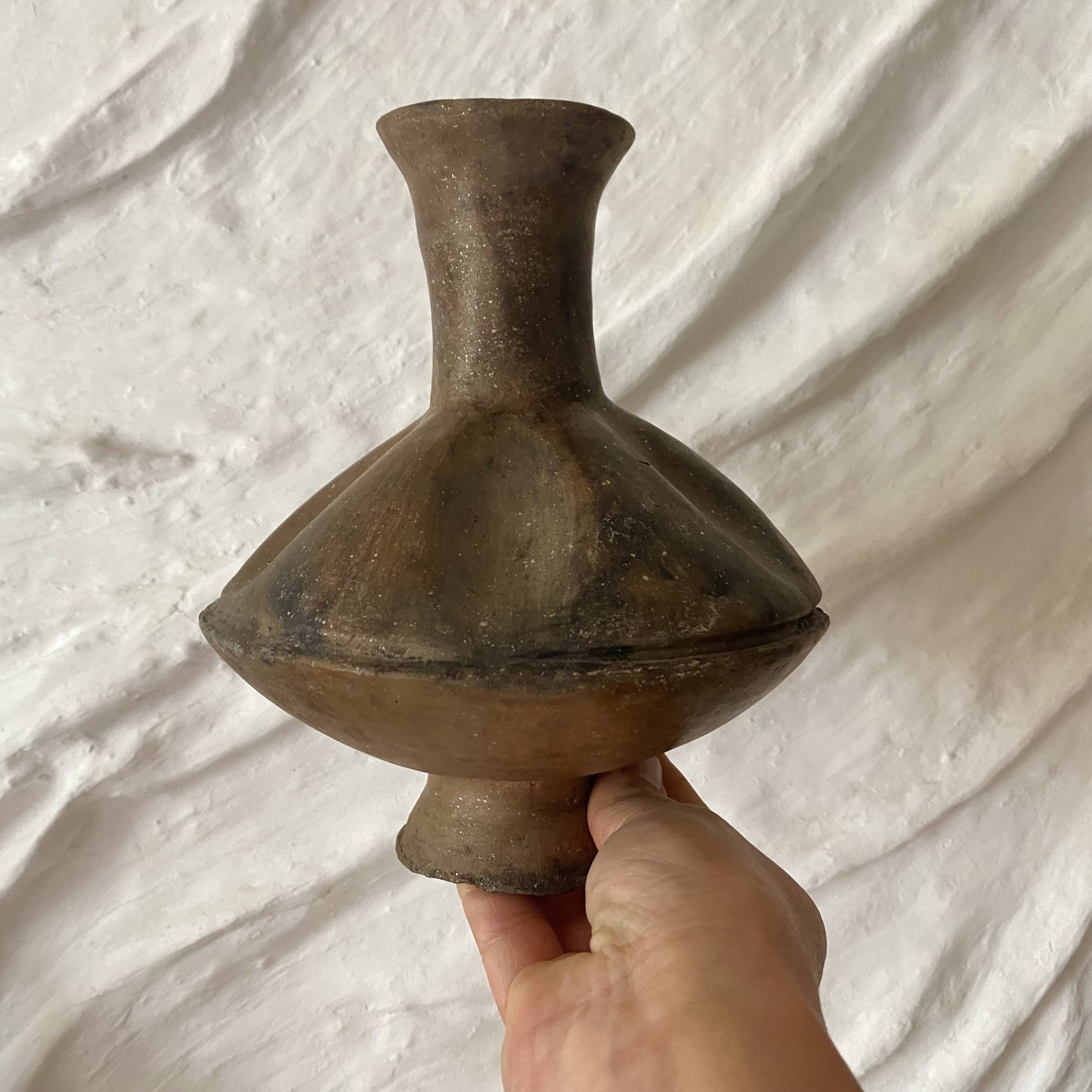 Ceramic vase, ethnic spirit, 1970s