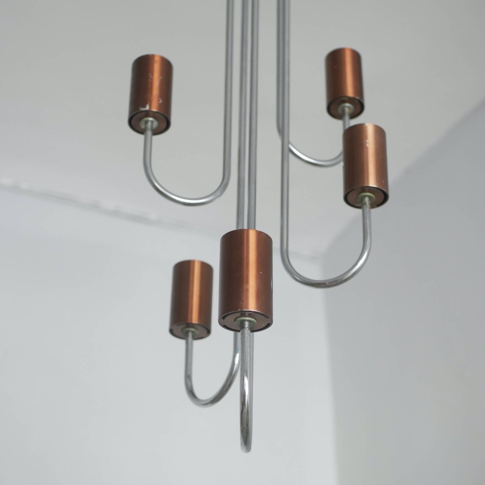 Italian chandelier in the Reggiani style, 1970s.