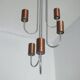 Italian chandelier in the Reggiani style, 1970s.