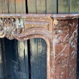 Louis XV marble style chimney de rance