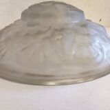 Basin, Art Deco Pendant Lamp Signed DEGUÉ