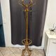 Baumann style 1960 swivel parrot coat rack in curved wood