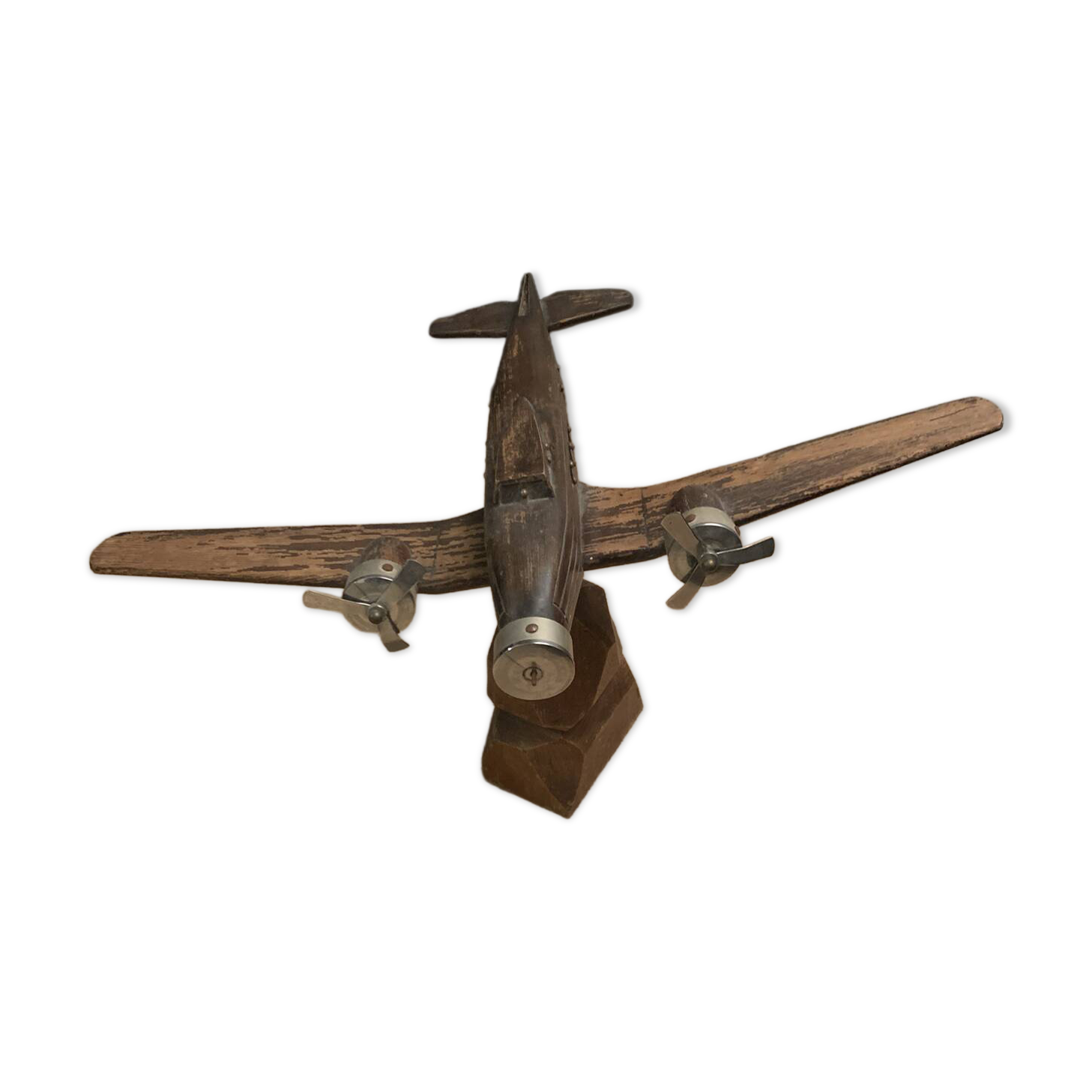Wooden airplane