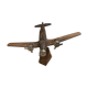 Wooden airplane