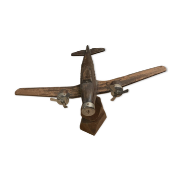 Wooden airplane