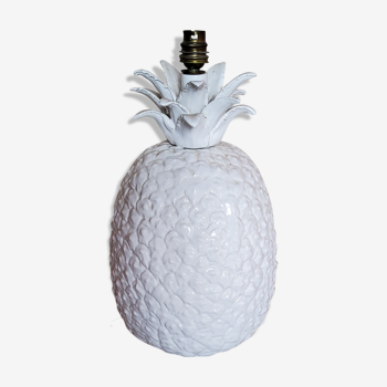 Ceramic 70s pineapple lamp