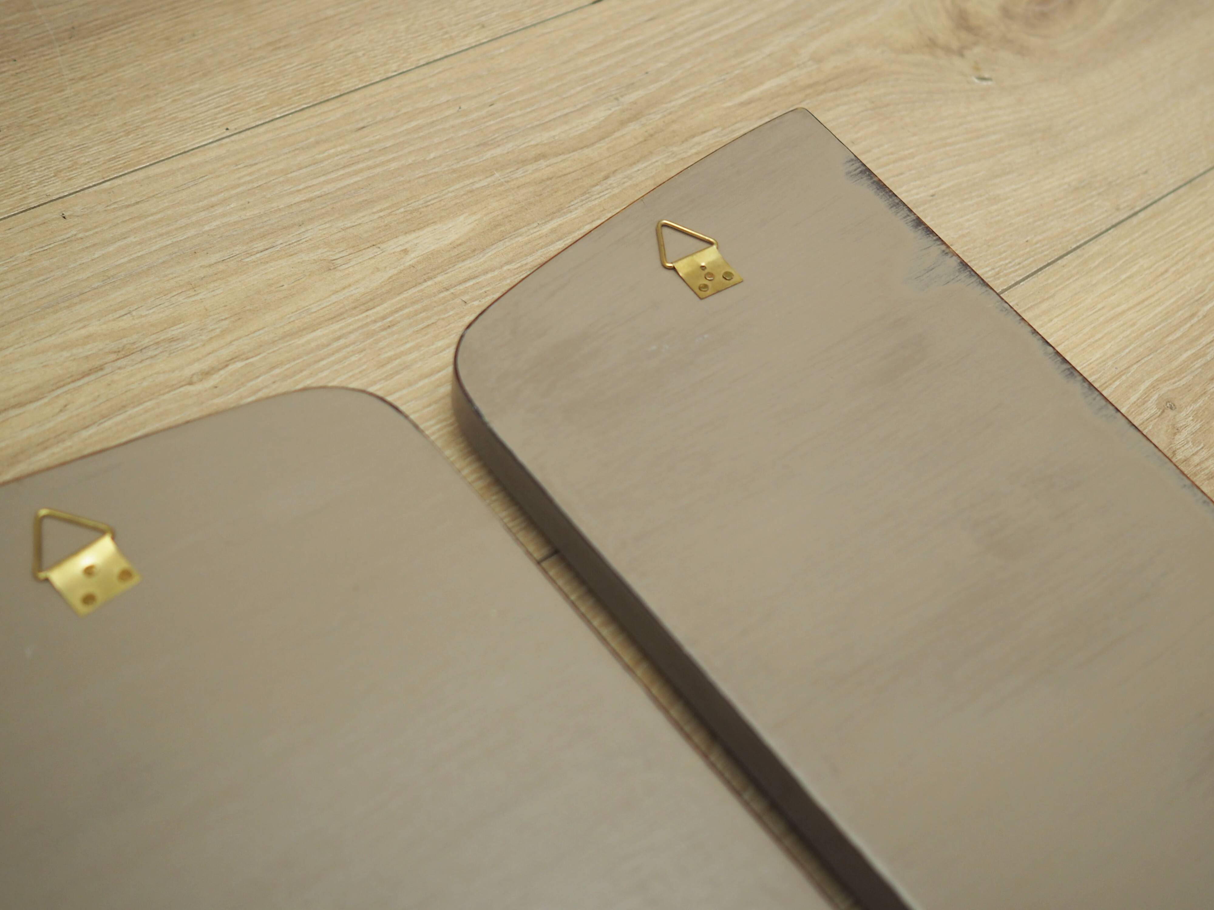 Set of two mirrors, Danish design, 1960s, production: Denmark