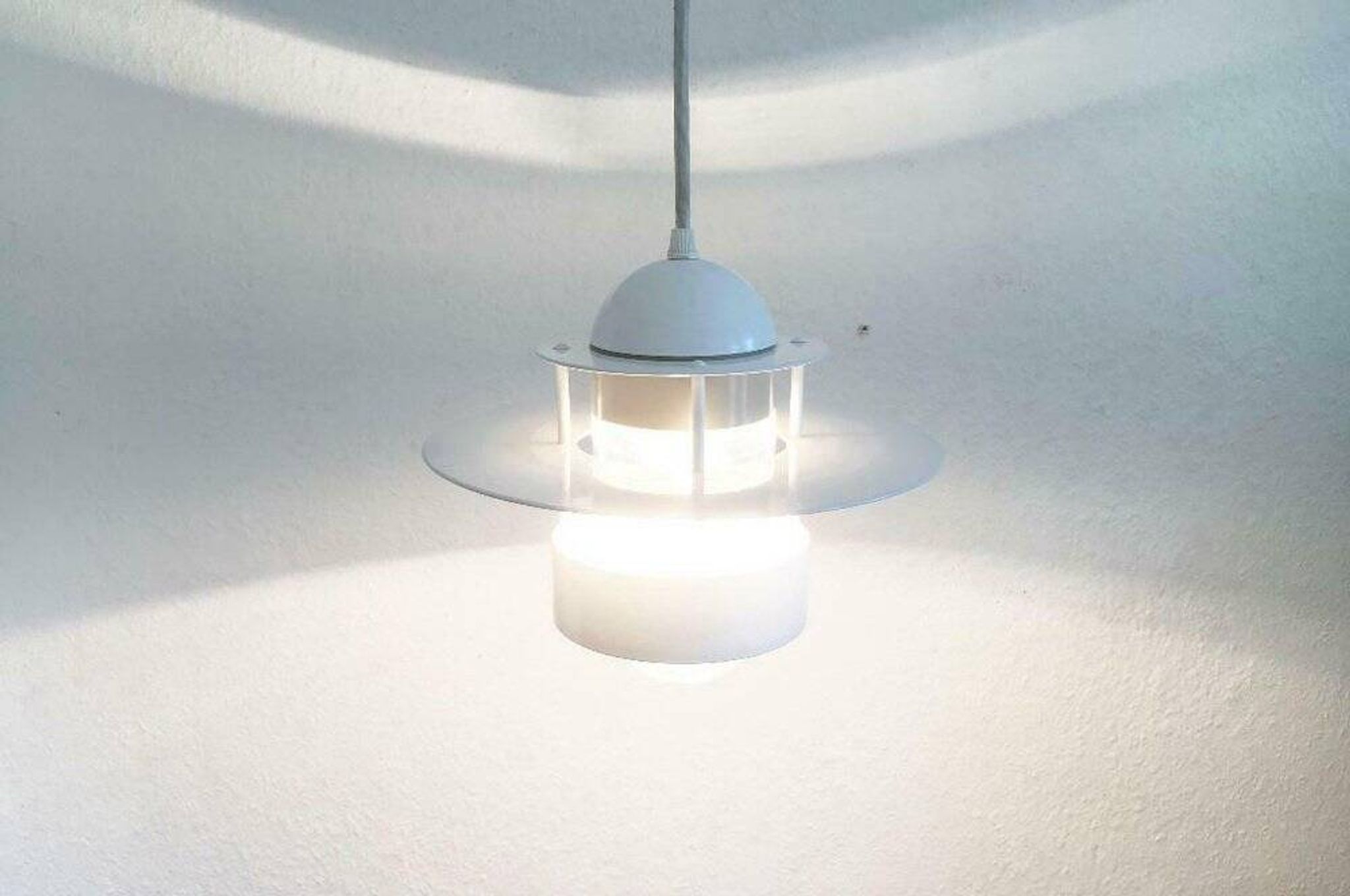 Mid-century Albertslund suspension by Jens Møller Jensen for Louis Poulsen, 1960s.