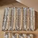 Set of 11 crystal knife holders
