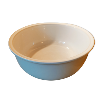 White bowl in earthenware