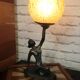 Art Deco Lamp - Globe Dancer