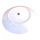 Serving dish with handles, fine Bohemian porcelain with floral decoration on a background.