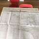 Old nautical charts on the breton coast