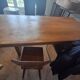 Table in solid elm
