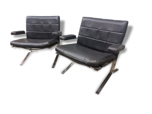 Paire de fauteuils joker Olivier