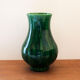 Vase en céramique d'Acollay décor flamé vert