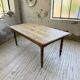 Walnut bistro farmhouse table 180cm