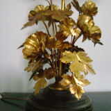 73cm gold metal lampshade with fabrics