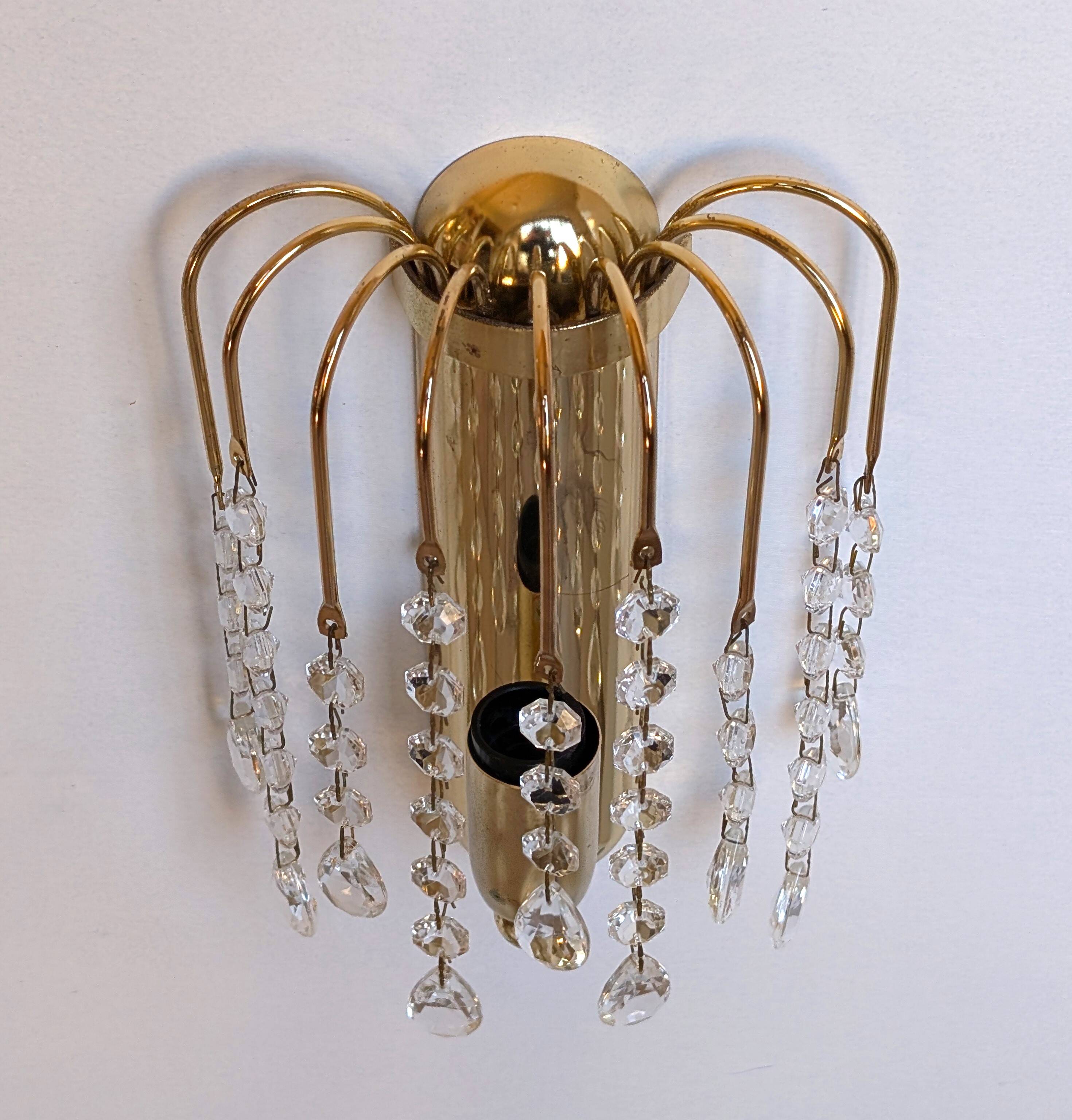 Pair of Italian wall lights